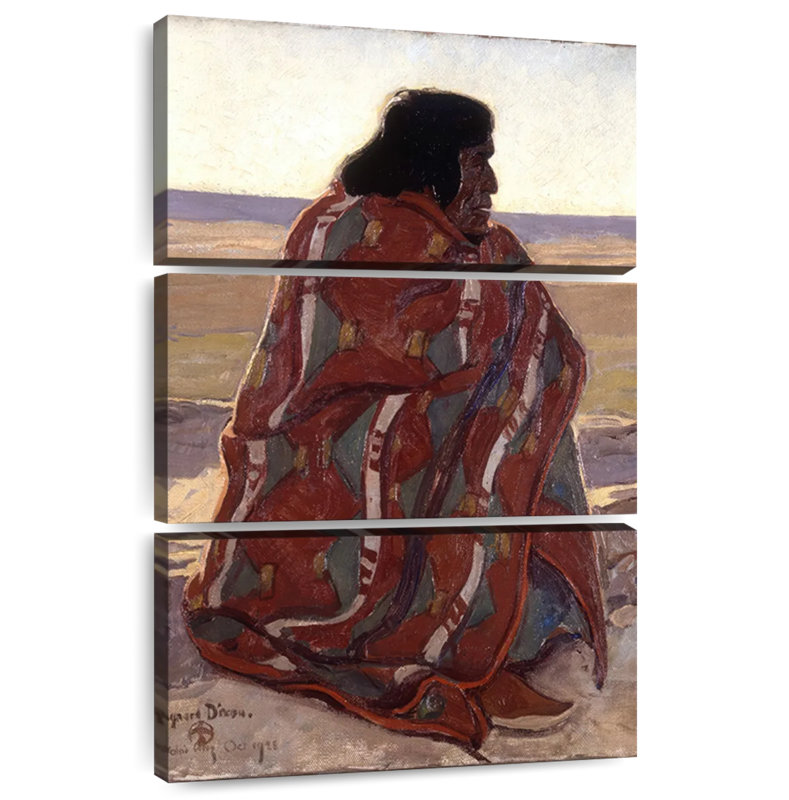 Hopi Man, 50" H x 32" W