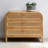Retro Wicker Three-Door Storage Special Cabinet