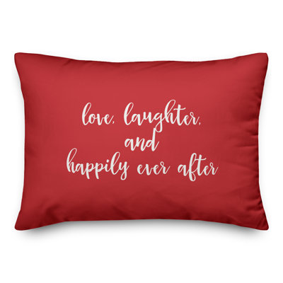 Coussin Love Laughter And Happily Ever After