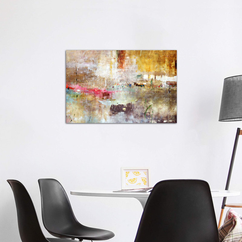 « rain clouds » par julien spencer-reproduction d’art, H 32 po x l 48 po x P 1,5 po, Toile tendue