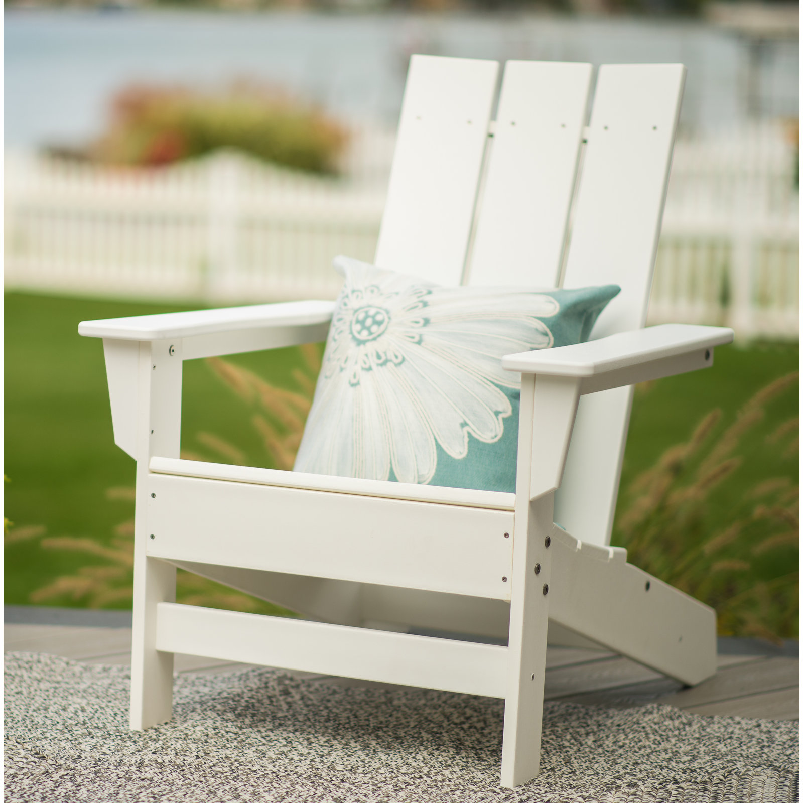 Ratcliff Adirondack Chair, White