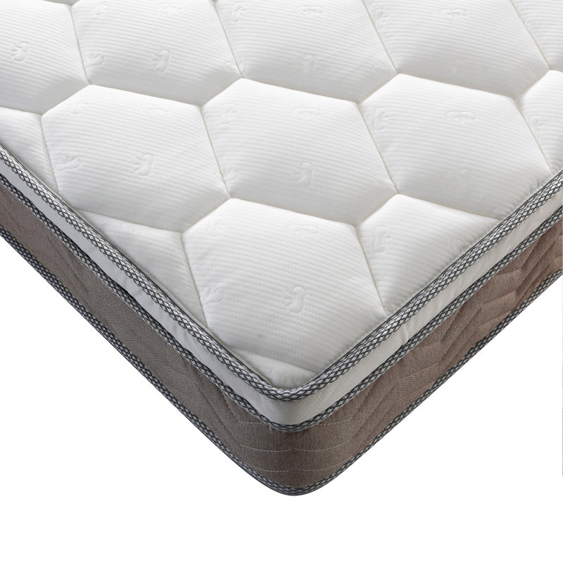 12 Inch Hybrid Mattress In A Box,Individual Pocket Coil, Medium Firm, Memory Foam Mattress, Queen