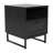 Mid-Century Modern Nightstands or End Tables with Rattan Accented Drawers-1342514078