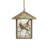 16" Square Seneca Song Bird Pendant