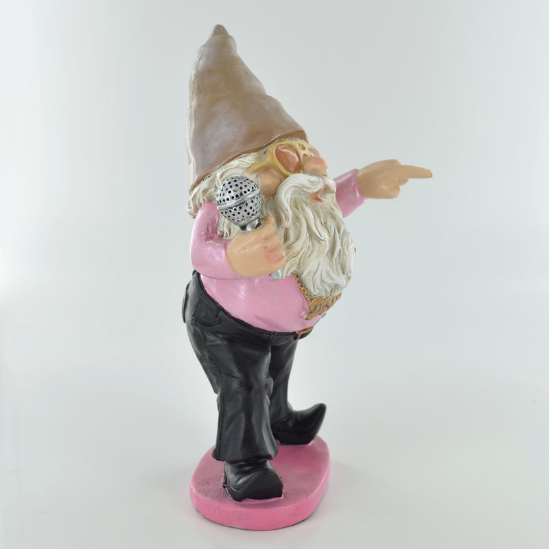 Stolle Disco Gnome Garden Ornament