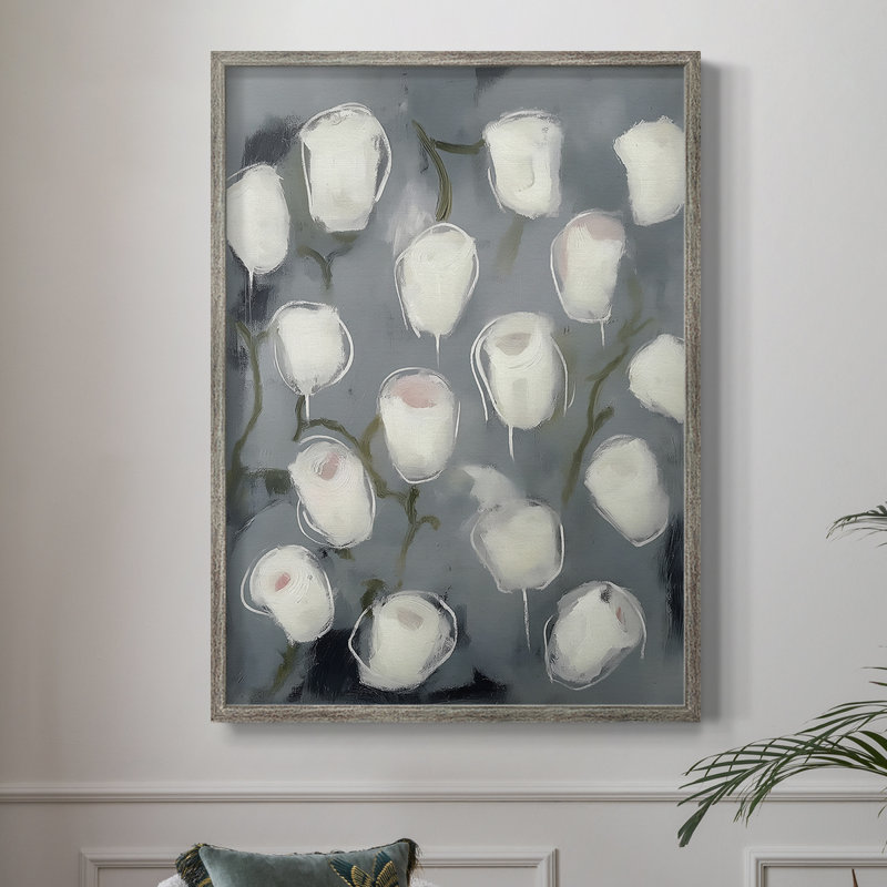 Impression encadrée FLORAL Series DCXCV - Bois massif, H 21 po x l 17 po