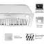Hotte sous un meuble convertible 30 pouces 600 CFM en argent / gris