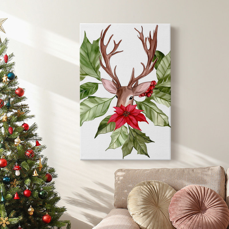 Christmas Holiday Art - Toile tendue avec châssis DCCCL, H 18 po x l 12 po