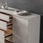 Buffet de style nordique minimaliste. Buffet 55,12 po-98599344
