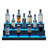 VEVOR LED Lighted Liquor Bottle Display Bar Shelf RF & App Control 30" 3-Step-93200043