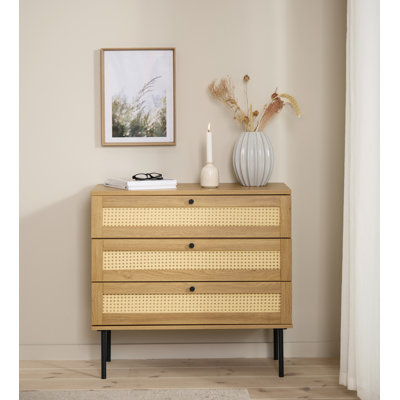 Dover 3 - Drawer Rectangle Accent Chest