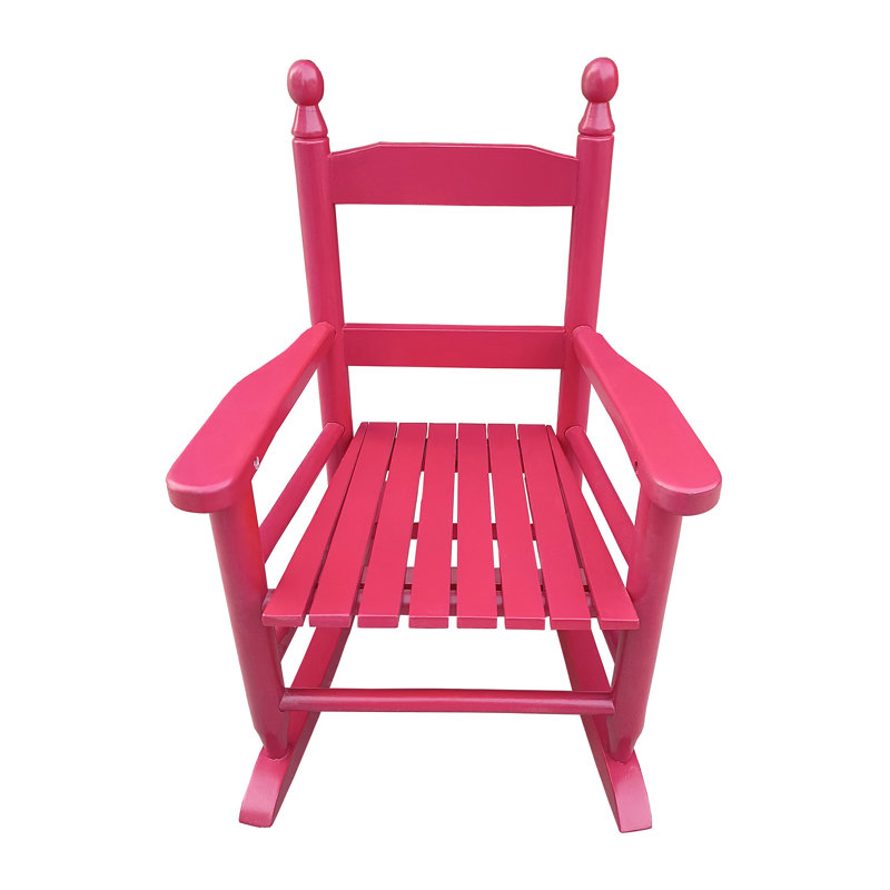 Chaise berçante S en rouge rose Fascinant - pour tout espace intérieur et extérieur.