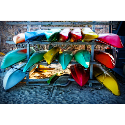 Boats at the Ready by Jobe Waters Photographic Print on Wrapped Canvas