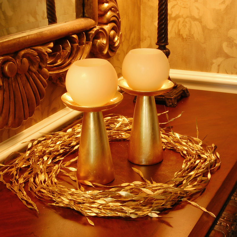 Battery Operated Round Wax LED Candles