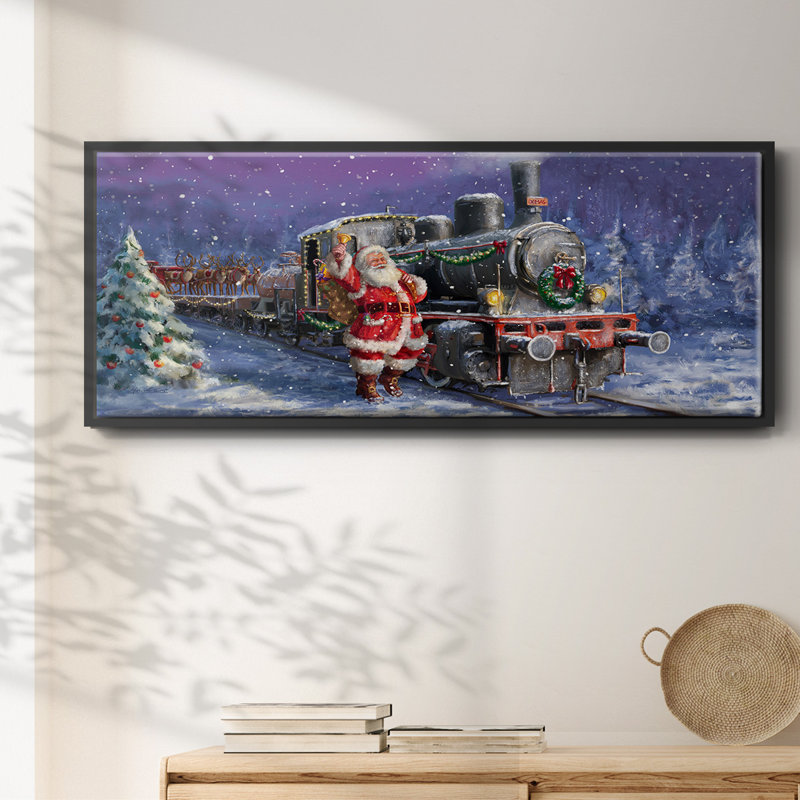 All Aboard- Framed Canvas