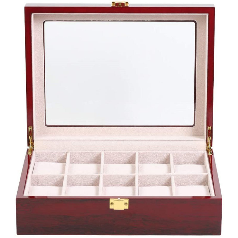 Boîte à montre en bois
