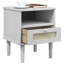 Bedside Table Rattan Look-93366321