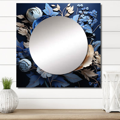 Ranunculus Bouquet I - Ranunculus Large Square Mirror Wall Decor For Bedroom