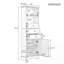 Grande armoire de rangement avec 3 tiroirs et tablettes réglables-1557372777