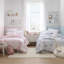 Ensemble d'édredon réversible en coton floral L 96 po x l 92 po Evie-86644888