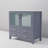 Bath Vanity with White Ceramic Top-20563574