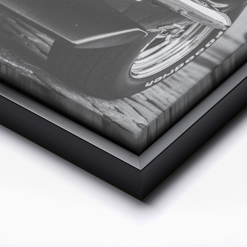 Classic Muscle Car, Black Framed, Canvas, 16"H x 20"W