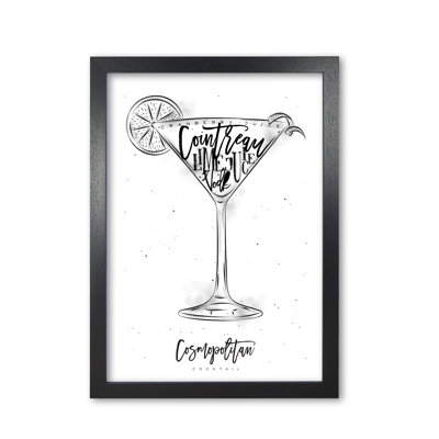Cosmopolitan Cocktail - Print