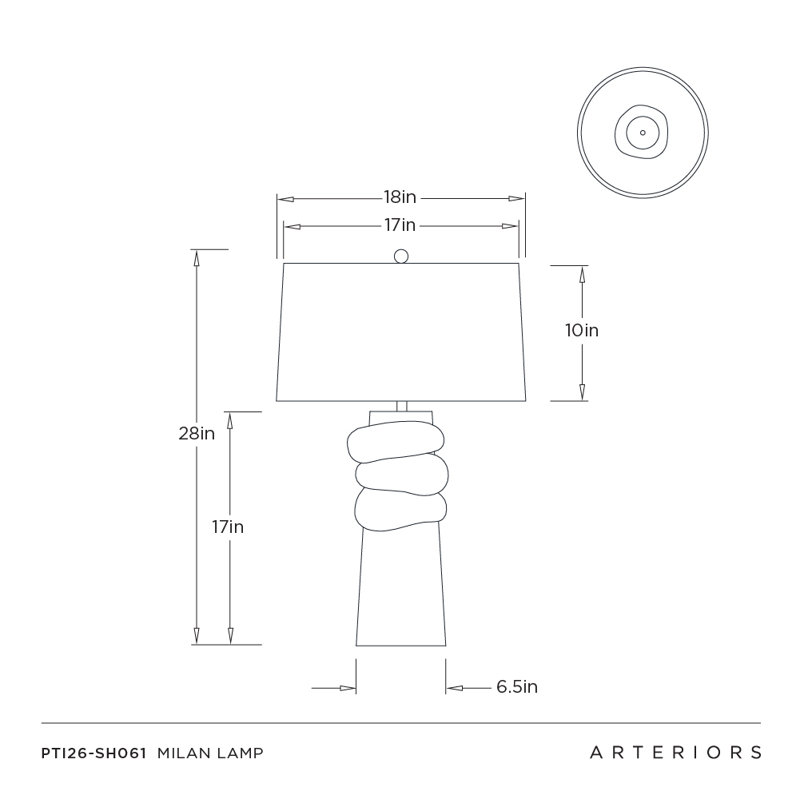 Milan Table Lamp