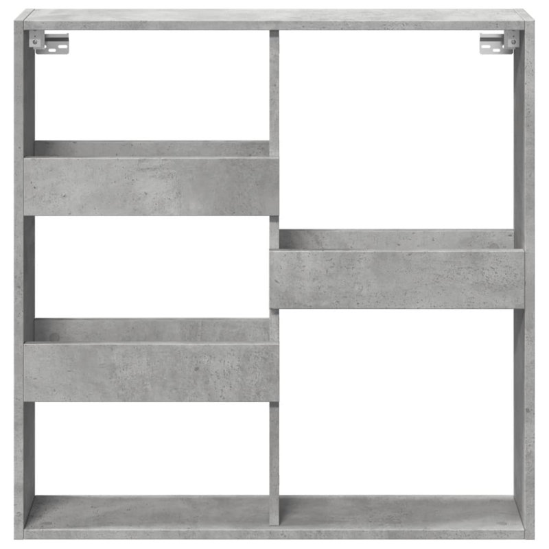 Rethel Floating Shelf, Concrete Grey