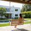 Del-Amo Teak Porch Swing