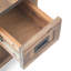 Monroe - Table d'appoint étroite - Brun rustique naturel vieilli