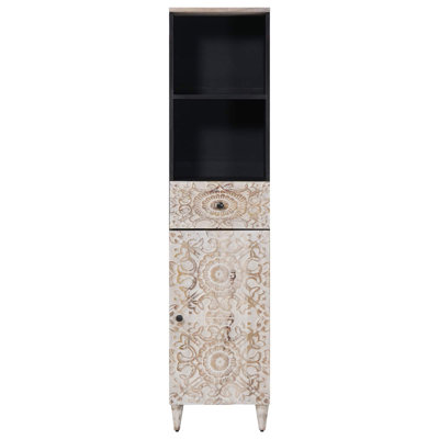 Solid Wood Bathroom Cabinet