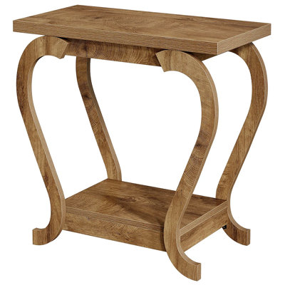Modern Accent Side Table,2-Tier Coffee Table,End Table