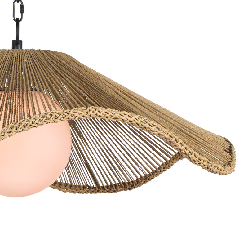 Provence Cafe Pendant, 13.25 H x 31" W x 31" D