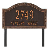 Penhurst Personalized Grande 2-Line Lawn Address Sign