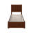 Ivor Solid Wood Trundle Bed-354215671-354215670