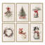 Ensemble de 6 estampes Yuletide Treasures-1785245952-1785245983