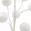 Ensemble de 8 jets de boules de neige de 28 po - blanc