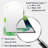 White and Green Abstract ink expression II - Abstract Painting Arch Unique Wall Mirror, Modern Asymmetrical Mirror, Printed Metal Art-623822559