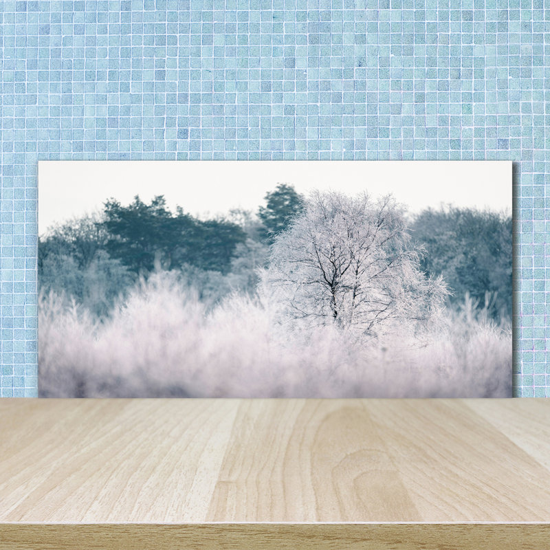 50cm W x 100cm L Glass Peel and Stick Panel