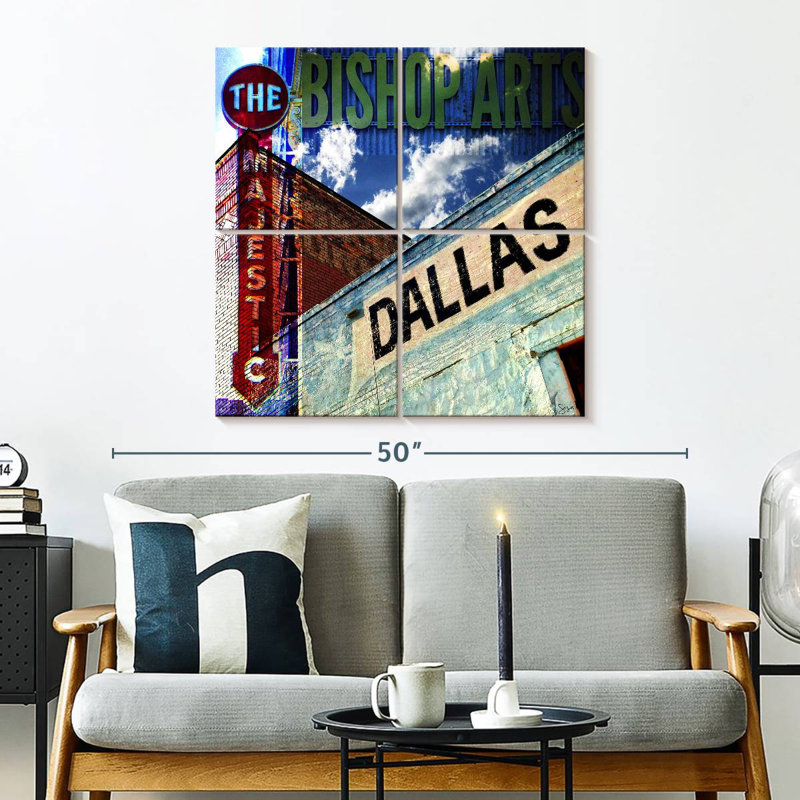 Lilie Bishop Art - Dallas, H 32 po x l 32 po