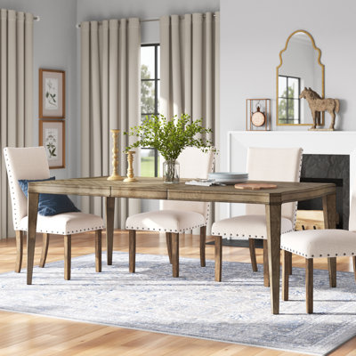 82 " Extendable Rectangular Dining Table