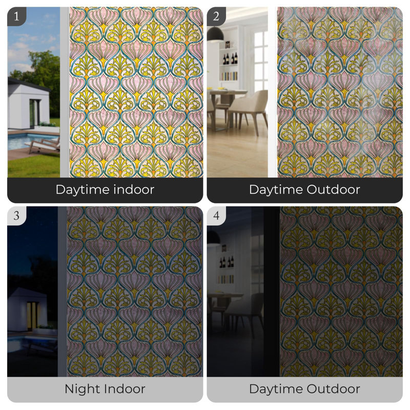 Autocollant décoratif pour fenêtre