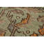 Tapis traditionnel rétro vert 8 x 11