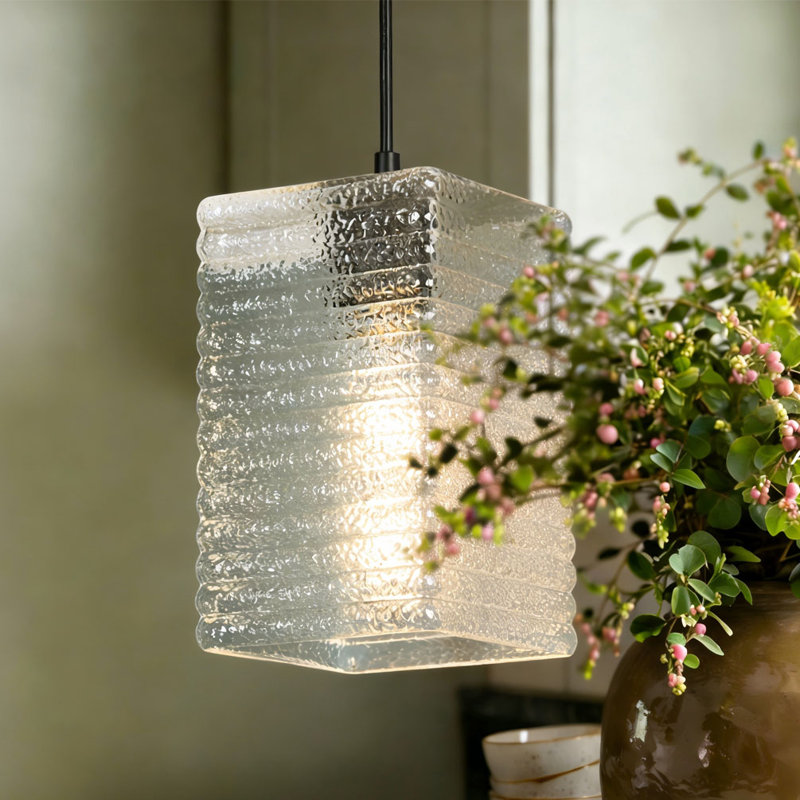  1-Light Square/ Rectangle Kitchen Island Pendant(1-Set)