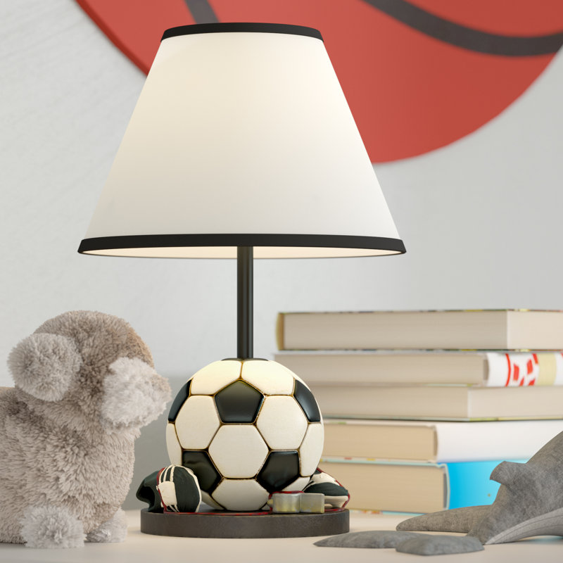 Arlinna Resin USB Table Lamp, 12'' H x 7'' W x 7'' D
