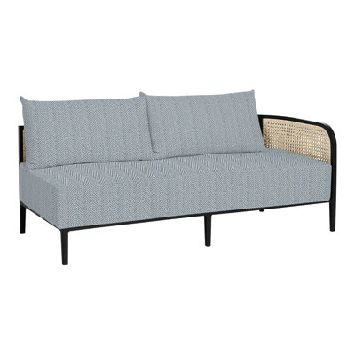 Canapé modulaire extérieur en résine tressée Havana N-Dura