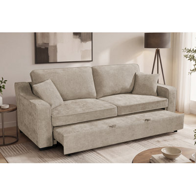 Howington 3 Seater Chenille Sofa