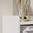 Space-saving White Mdf Shoe Cabinet Modern Rustic Design Entryway