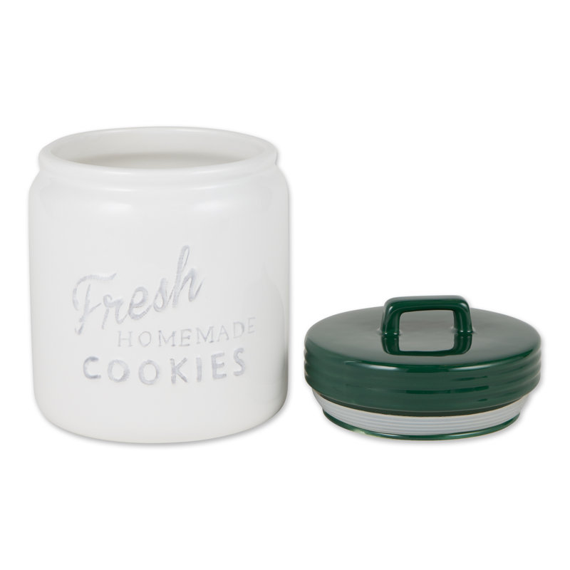 2,6 pte Bocal à biscuits, Vert foncé